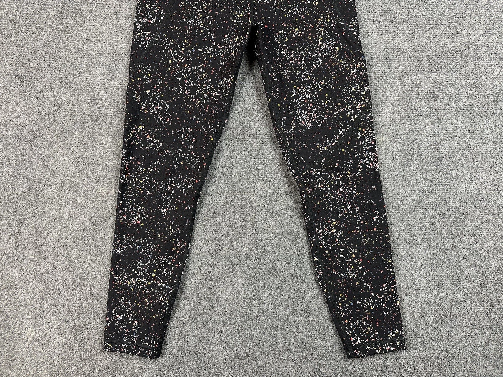 sweaty-betty power 7/8 length speckled gym athletic leggings