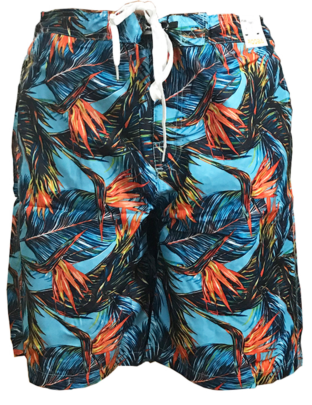 Мужские шорты для плавания на доске и серфинге, спортивные плавки Palm Tree L 36-40