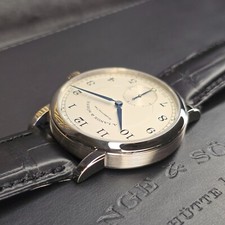 MINT A. LANGE & SOHNE 1815 235.026 38.5MM WHITE GOLD SILVER DIAL B&P 7