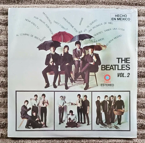 THE BEATLES VOL.2 LP VINYL ESTEREO ~PROMO~ ON EMI/CAPITOL MEXICO SLEM044 NEW