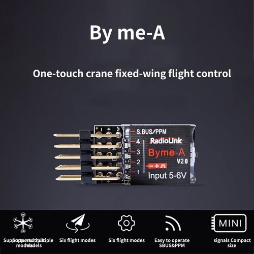 Radiolink Byme-A Byme-D Fixed Wing Flight Controller Gyroscope Selfstabilization - Picture 8 of 9