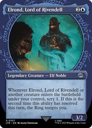 Elrond, Lord of Rivendell (Showcase) #307 - The Lord of the Rings: Tales of Middle-earth