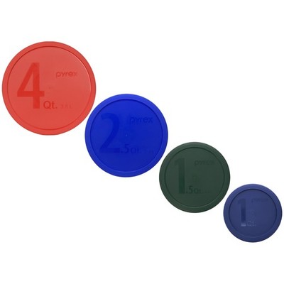 Pyrex 326-PC, 325-PC, 323-PC, and 322-PC Round Plastic Replacement Lids