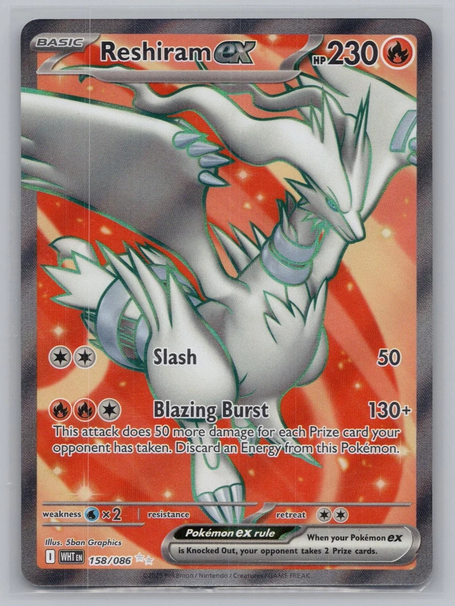 Reshiram Ex for sale | eBay