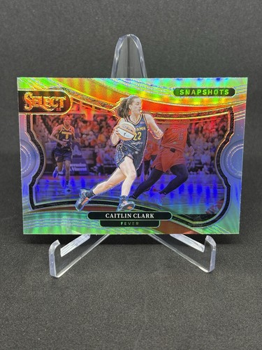 Caitlin Clark [Silver] #25 2025 Panini Select WNBA Snapshots card