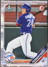 2019 Bowman Draft #BD-133 Will Robertson Baseball NM