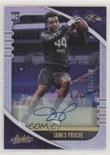 2020 Panini Absolute Rookie Signatures Spectrum /149 James Proche #148 Auto 0cz