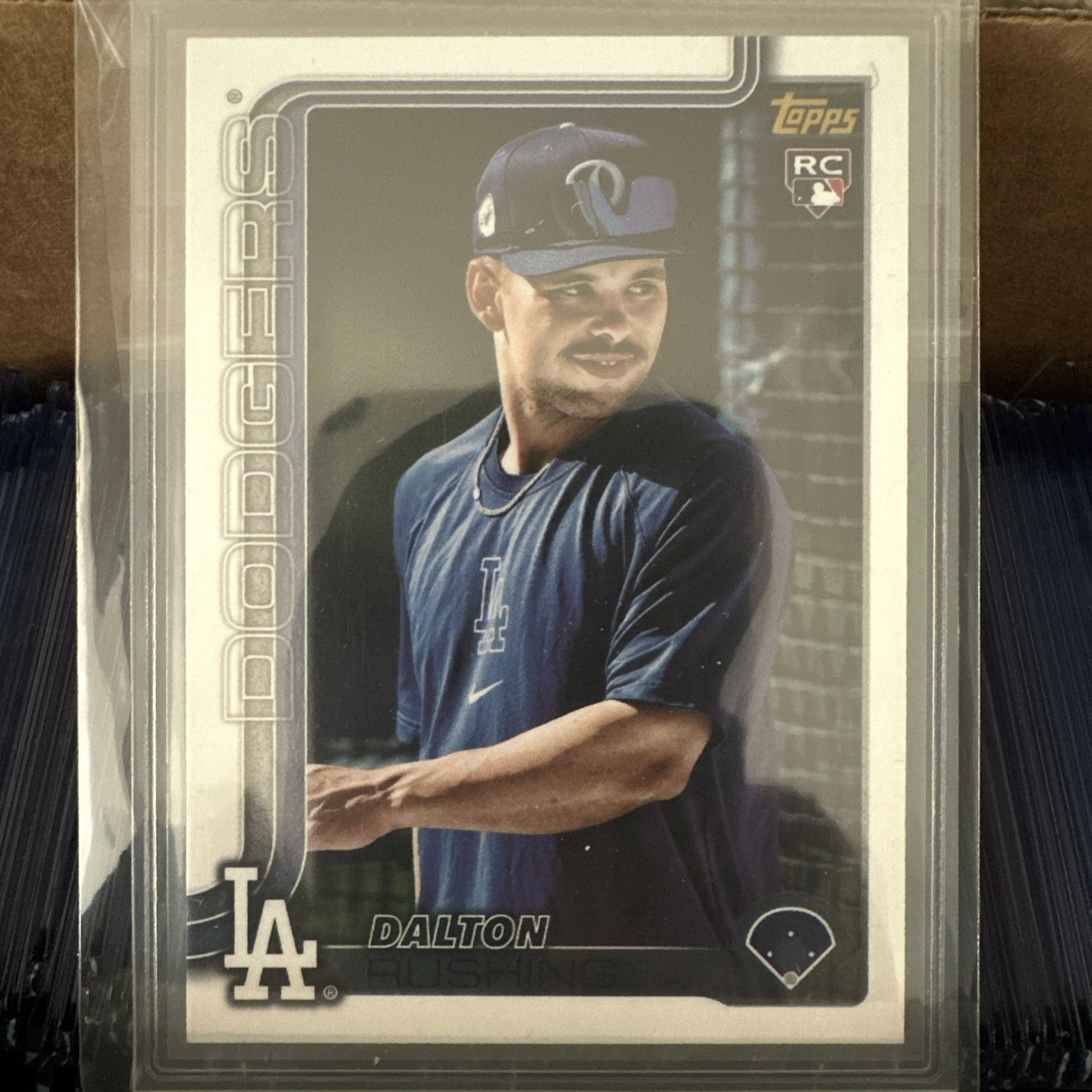 2025 Topps Update Golden Mirror Variation #US38 Dalton Rushing SP ROOKIE RC