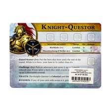 GW Warhammer Quest Warhammer Quest - Silver Tower - Charater Cards SW (New)