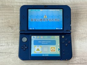 Nintendo New 3DS XL Metallic Blue Console Tested Japan ver D5443