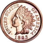 1893 1C Indian Head Cent Proof RB K19425