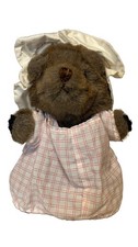 Vtg Eden Toys Beatrix Potter Mrs Tiggy Winkle Hedgehog Plush 1980s Outfit Korea