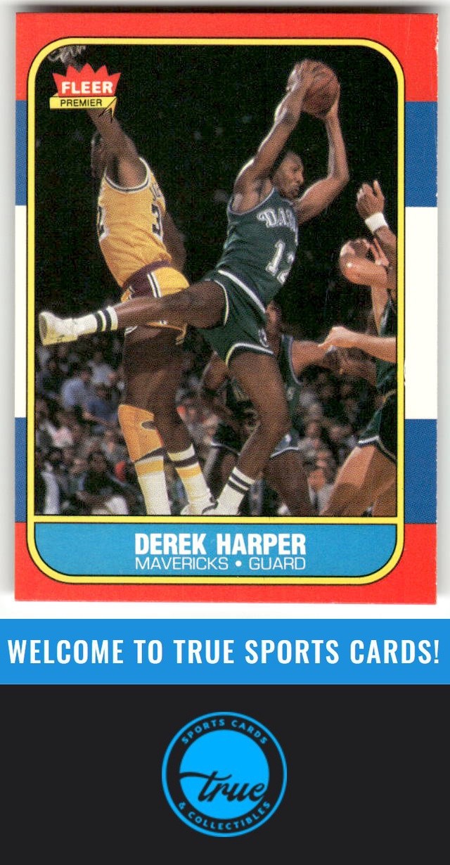 1986-87 Fleer #44 Derek Harper