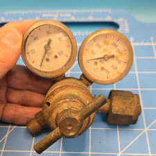 VICTOR Oxygen Welding Regulator Pressure Gauge Max Inlet 3000 PSI UNTESTED