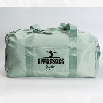 Personalized Gymnastics Duffle Bag for Girls, Gymnastics Team Bag, Cheerleading