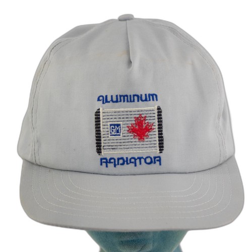 General Motors GM Canada Aluminum Radiator Trucker Hat