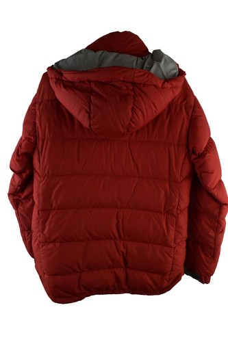 Giacca imbottita rossa ALPKIT taglia S uomo full zip con cappuccio invernale casual outdoor - Foto 6 di 8