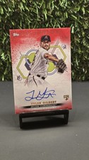 2022 Topps Inception Red Tyler Gilbert On Card Rookie Auto /50 D'Backs