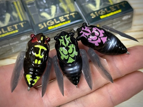 Megabass GRAND SIGLETT Floating Top Water Cikada Lure 4.3cm 7g Perch Chub Pike - Picture 2 of 7