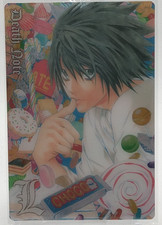 L Lawliet Death Note Wafer Trading Card VR 1-20 Bandai Weekly Jump Japanese