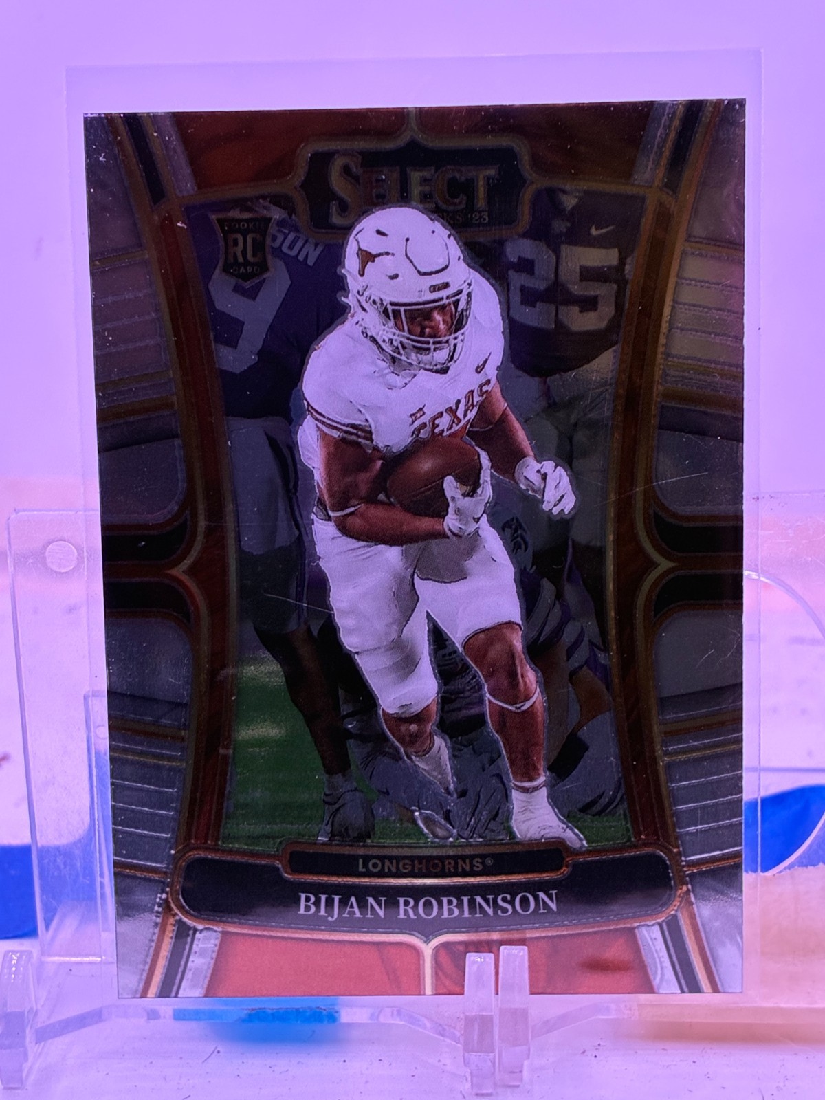 2023 Panini Select Draft Picks Rookie Card #9 Bijan Robinson