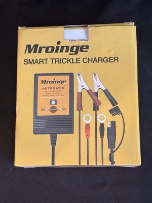 Mroinge MBC016 6V / 12V 1A Fully Automatic Trickle Battery Charger/Maintainer