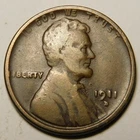 1911 D Lincoln Wheat Cent Penny VG-F  "Actual Coin Pictured"