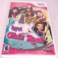 Bratz Girlz Really Rock Nintendo Wii Video Game Complete with Manual Tested CIB