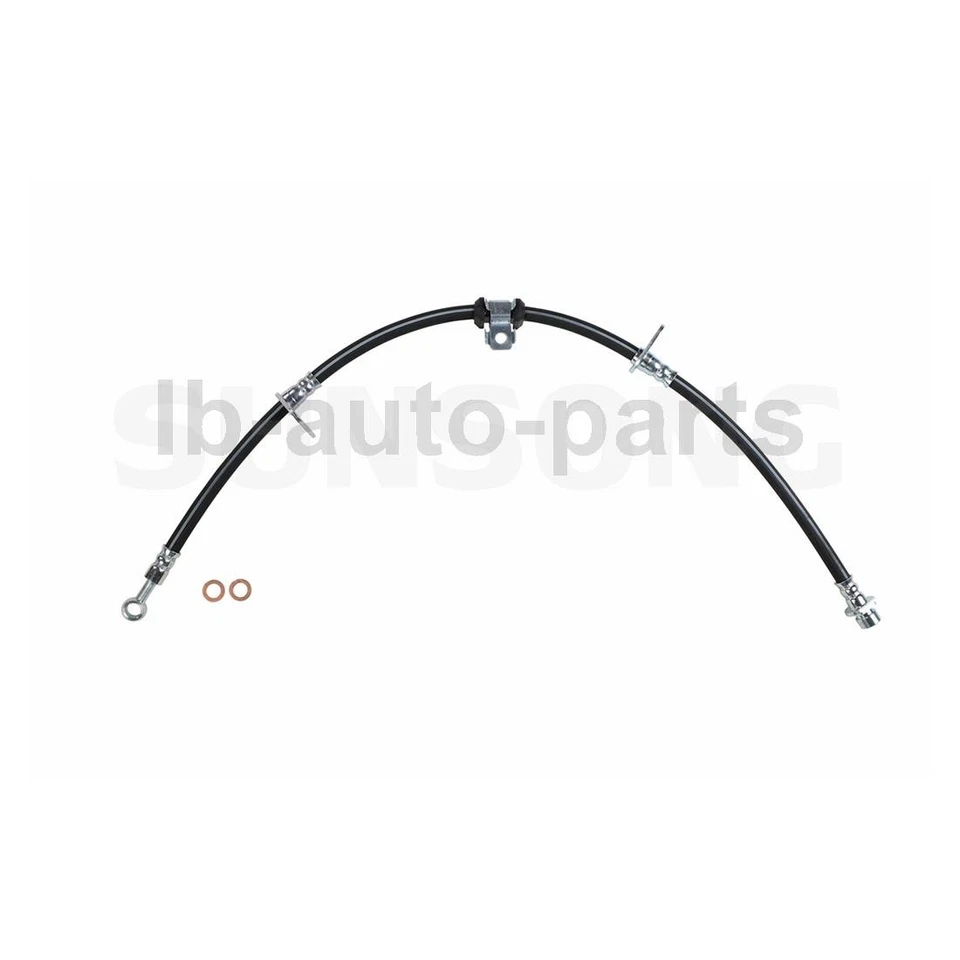 2X Mangueira de Linha de Freio Frontal Sunsong Para Honda Accord 1990 1991 1992 1993 1994 - Imagem 4 de 4