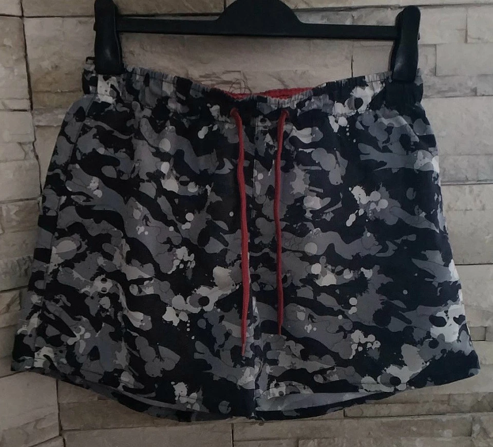 Short de bain gris motifs taille M Tissaia - Photo 2/4