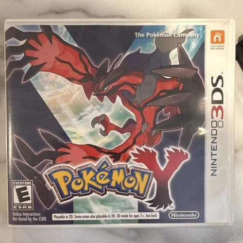 Pokémon Y Nintendo 3DS The Pokémon Company RPG E NTSC Manual Case 2013