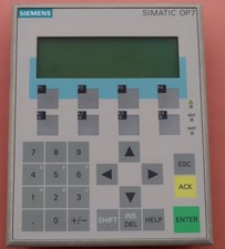 Siemens Simatic OP 7-DP 6AV3 607-1JC20-0AX1; ...