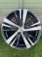 Peugeot 3008 MK2 18” Diamond Cut Alloy Wheel 9809687377 #590