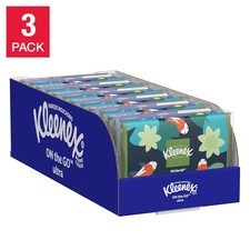 Kleenex Slim Wallet Facial Tissue, 3-Ply, 10-Count, 36-Pack - 360 Total Tissues.