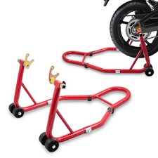 Produktbild - Motorradständer Motorradheber Transportständer Motorrad Hinten Rot BITUXX