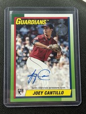 JOEY CANTILLO 2025 TOPPS UPDATE AUTOGRAPH ROOKIE 1990 RC #90B2-JCA GUARDIANS