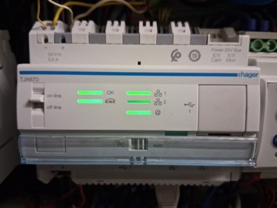 Zum Verkauf steht ein Hager TJA670 domovea basic Server für KNX/EIB Smart Home I