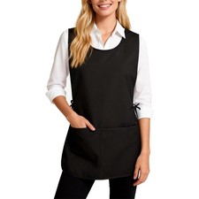 Cobbler Apron Unisex Smock Apron with Side Ties and 2 Deep Pockets Unisex Apr...