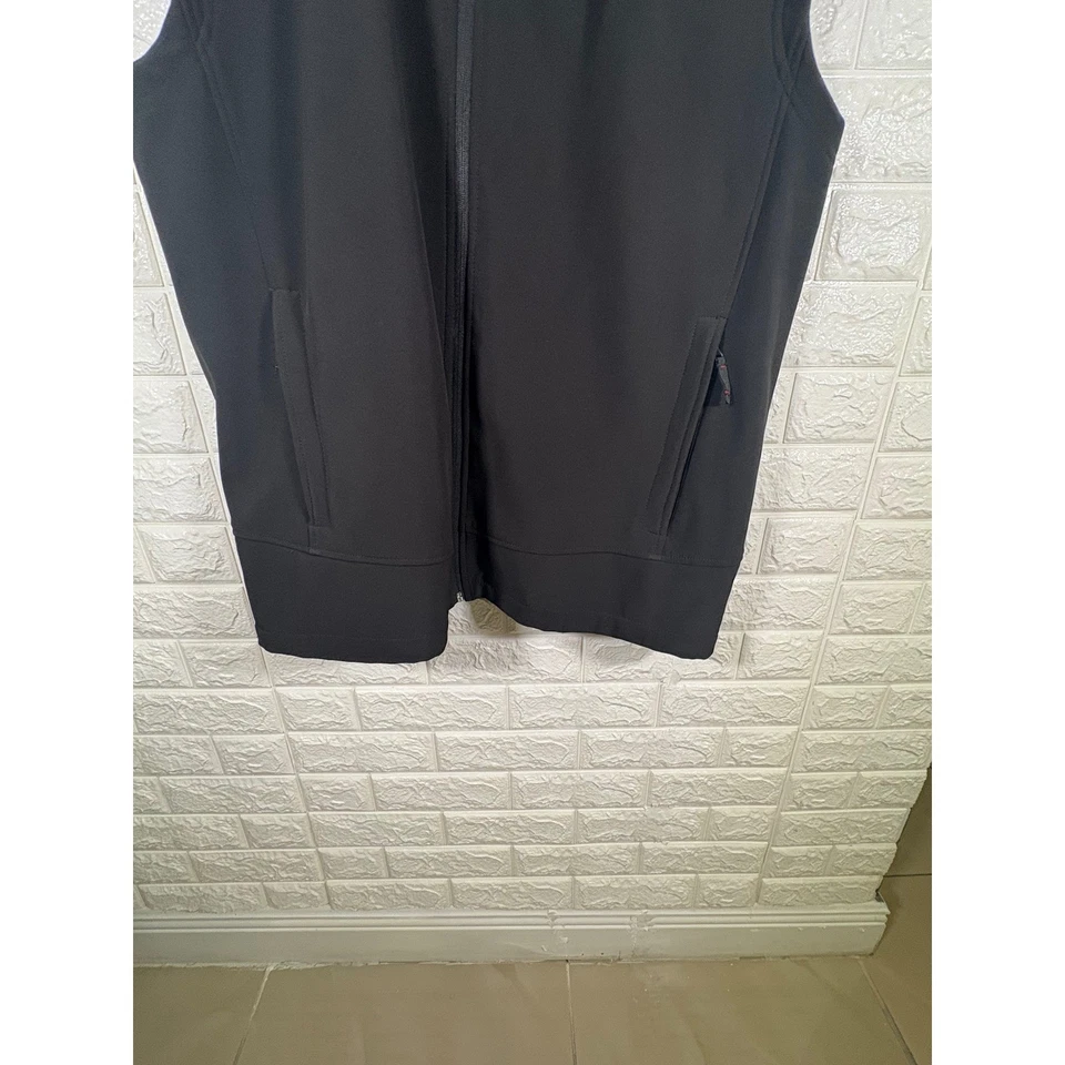 Snozu Mens Vest Size Large  Black Full Zip Sleeveless Jacket Coat Outerwear - Image 2 of 4