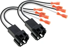 METRA 72-9002 CAR SPEAKER HARNESS CONNECTOR PLUG FOR EUROPEAN VEHICLES (PAIR)