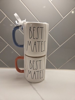 BNWT Rae Dunn Harry Potter ''Best Mates'' Double Sided mug set