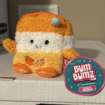Bum Bumz 5  James Orange Juice Carton Mini Plush Breakfast Squad BumBumz