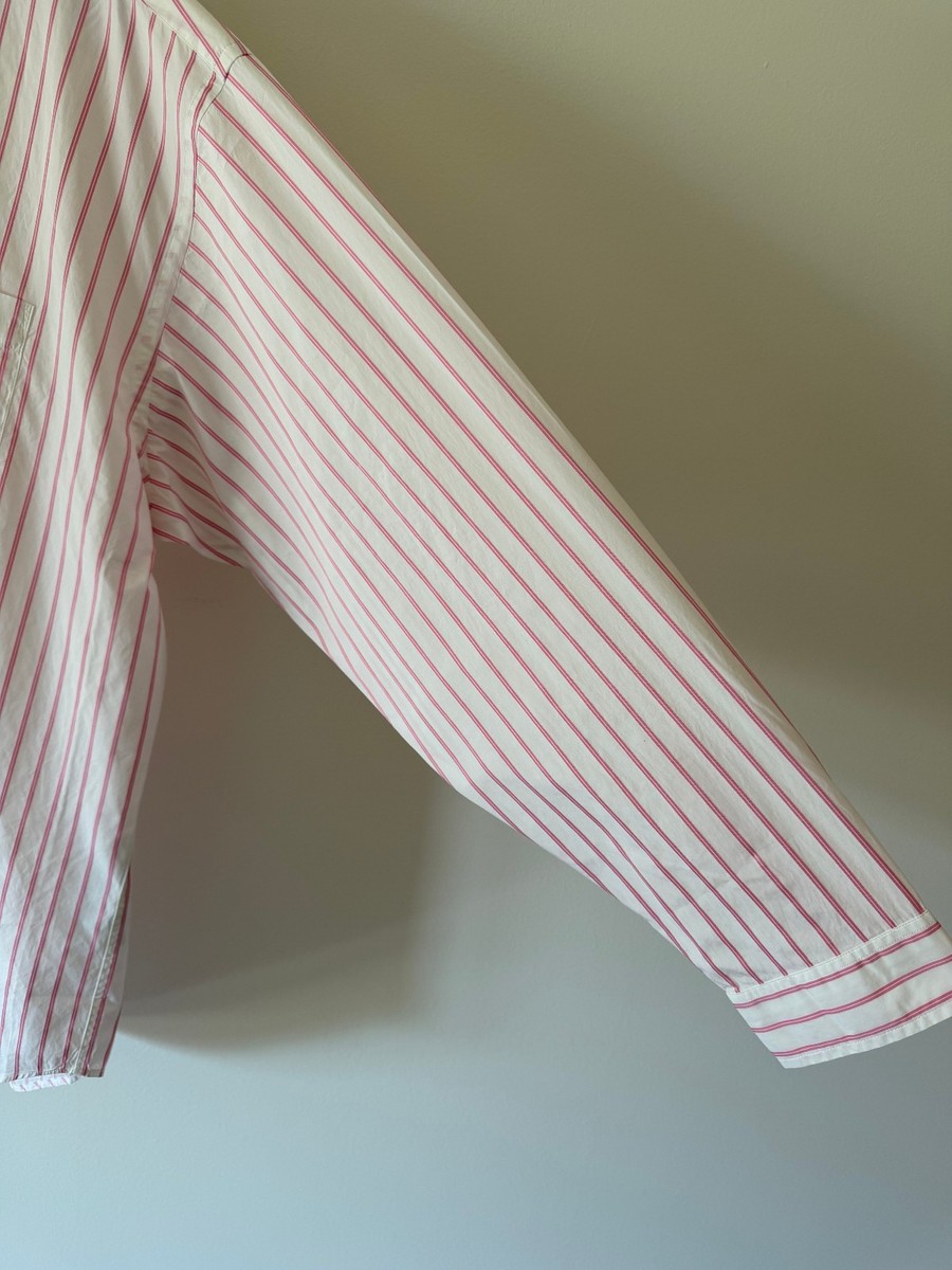 Supreme x MM6 Maison Margiela Stripe Button Up Shirt - Size XL