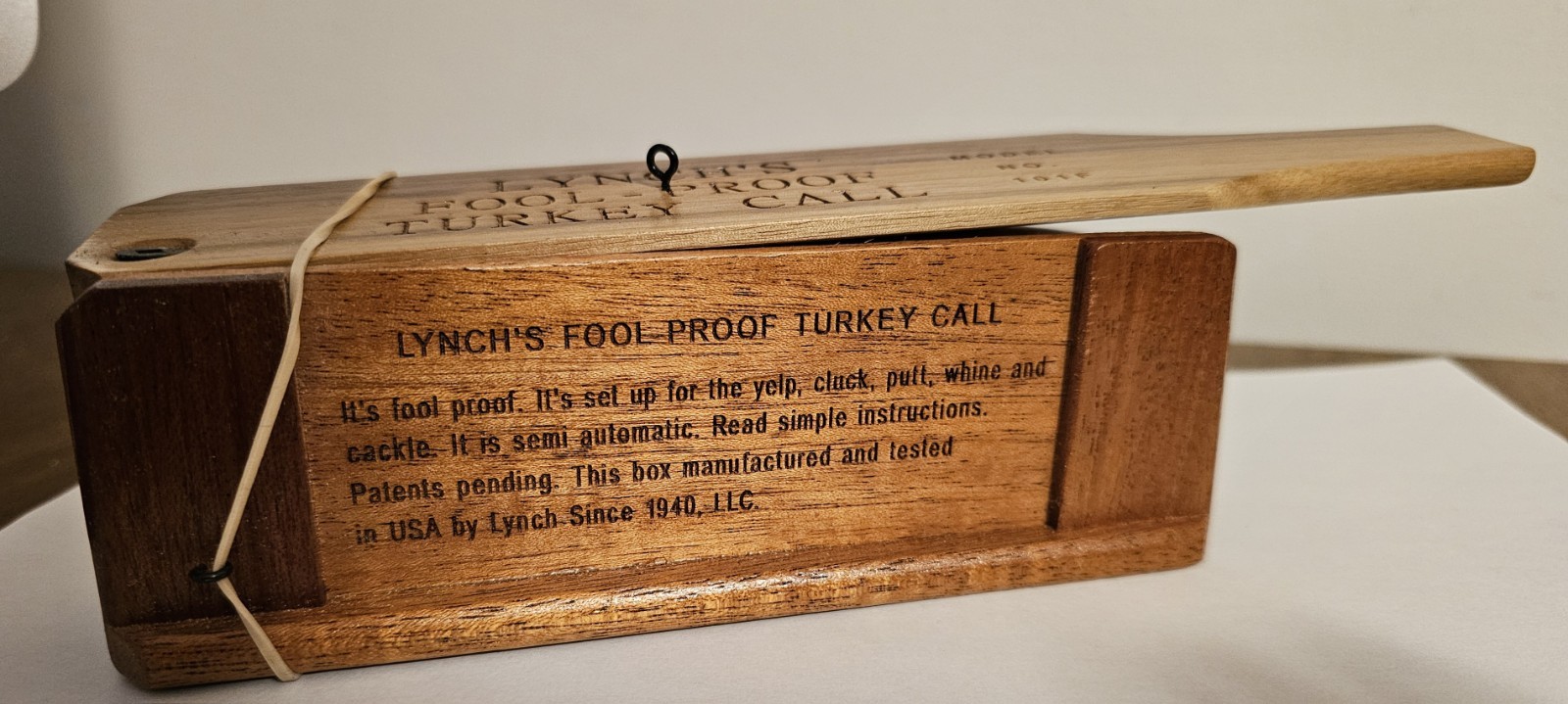 Lynch Fool Proof Turkey Box Call 101F