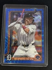 🔥Spencer Torkelson 2025 Topps Chrome Update #USC27 Blue Wave 107/150 Tigers