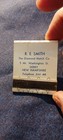 R. E. SMITH   THE DIAMOND MATCH CO..NEW HAMPSHIRE.  1960S...UNSTRUCK MATCHBOOK — photo 2