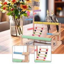 Parrot Playground Stand Exercise Activity Center Sturdy Parrot Playstand Gym