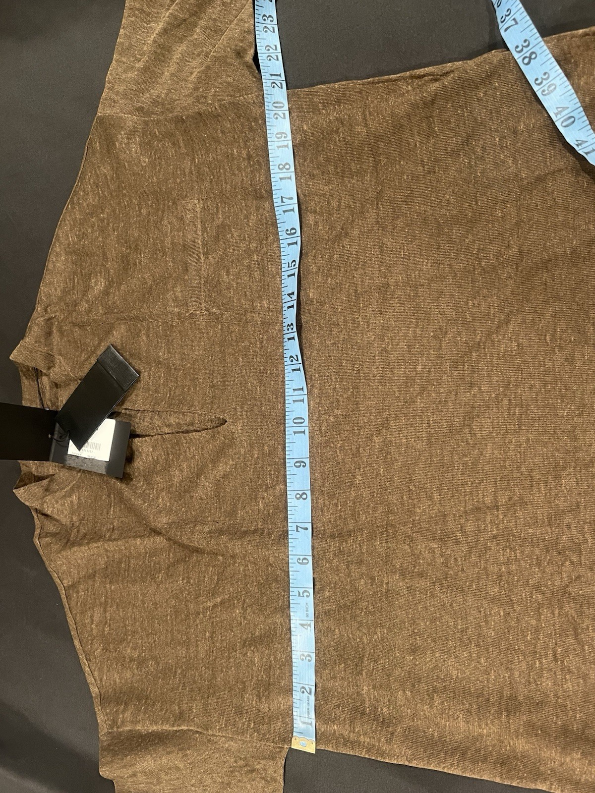 T shirt uomo Saint Laurent in lino. M. $1650