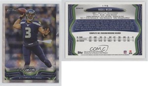 2013 Topps Chrome Retail X-Fractor Russell Wilson #175