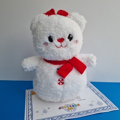 Build A Bear Schneemann Weihnachten Mädchen 2025 Edition Neu mit Etikett 